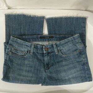 Joe's Jeans Socialite Boot Cut Raw Hem Isabella Medium Wash - size 28